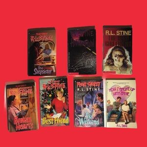 RL Stine Fear Street books